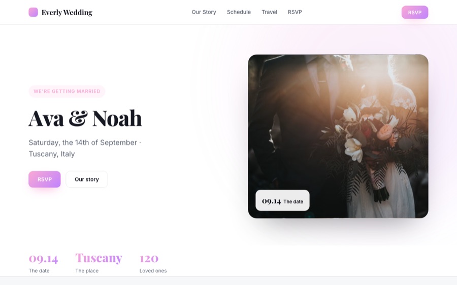Everly homepage